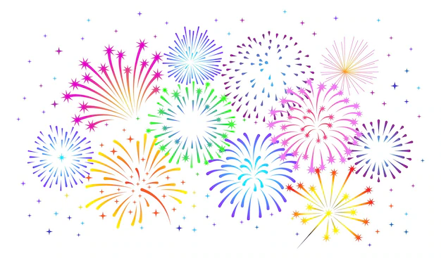 Fireworks illustration